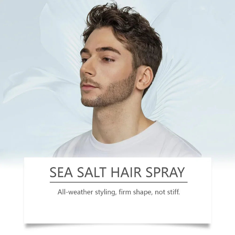 Spray capillaire rafraîchissant au sel marin pour des cheveux volumineux