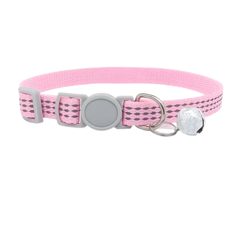 Collier pour chat en nylon respirant et confortable Produits pour animaux de compagnie