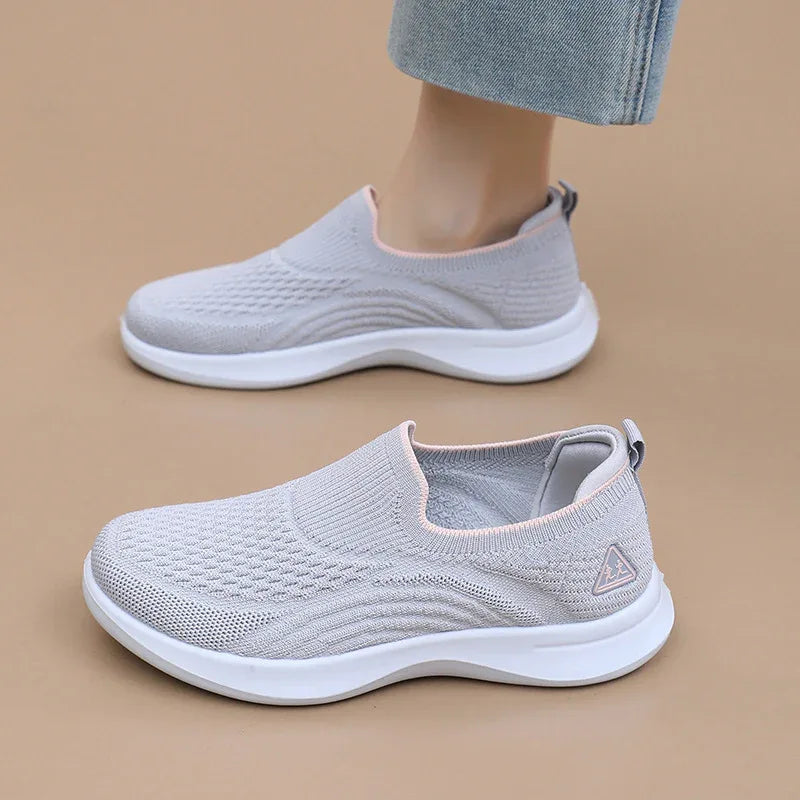 Chaussures pour femmes baskets décontractées, respirantes et à la mode