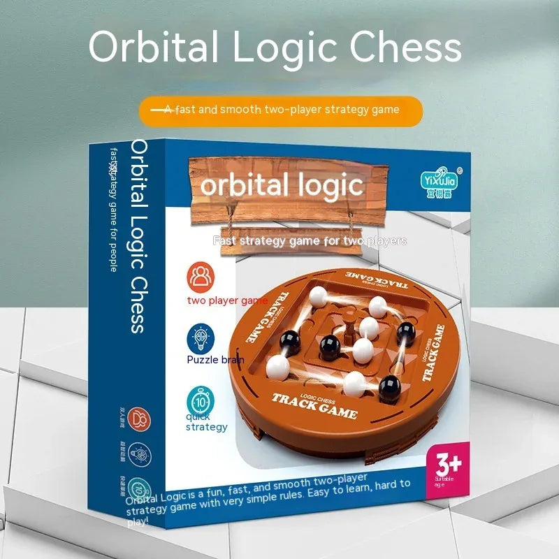 Track Logic Schach Doppelkampf Brettspielzeug