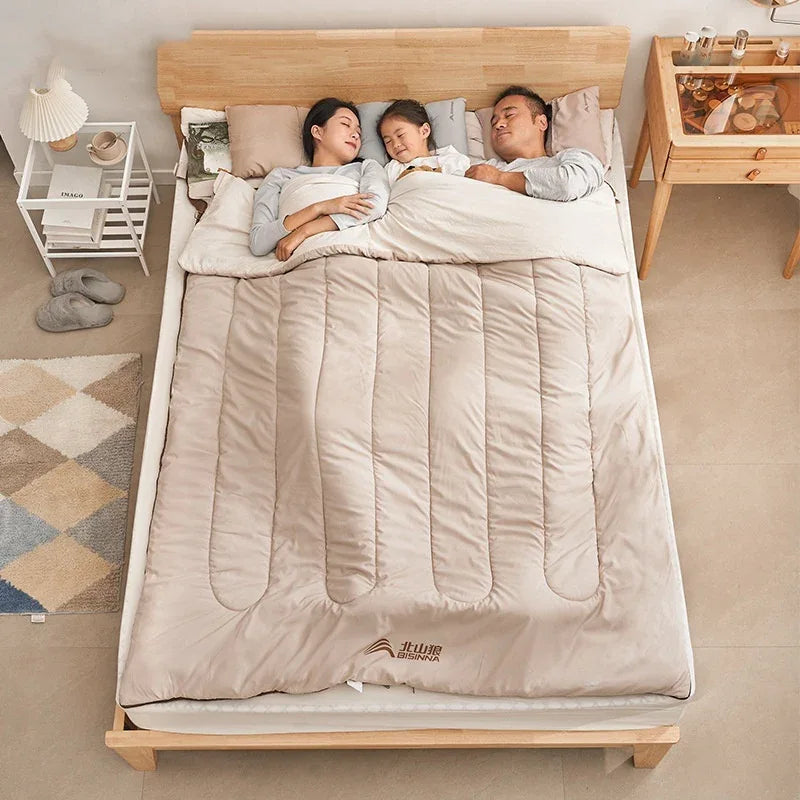 Warmer Kälteschutz Doppel-Camping-Schlafsack