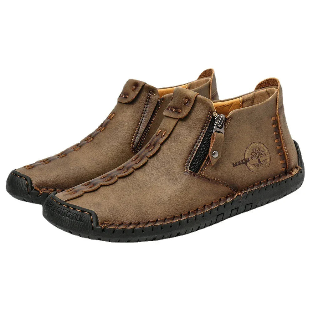 Chaussures décontractées pour hommes, faites à la main et à la mode