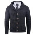 Cardigan élégant chaud à manches longues pour homme