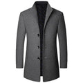 Manteau en laine décontracté d'automne et d'hiver pour hommes