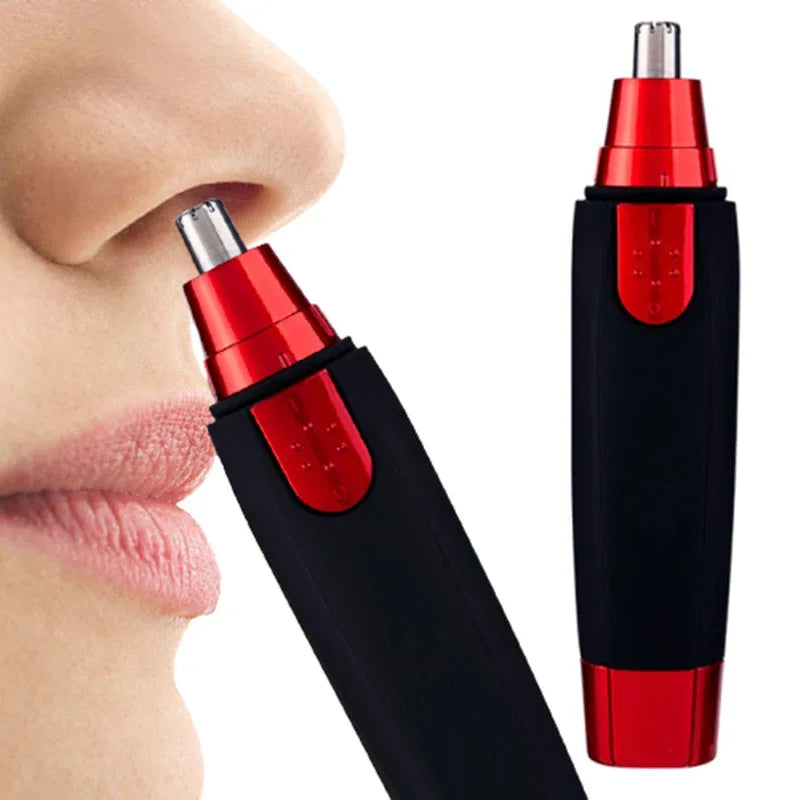 Tondeuse électrique pour poils d'oreilles, sourcils et nez, rasoir unisexe