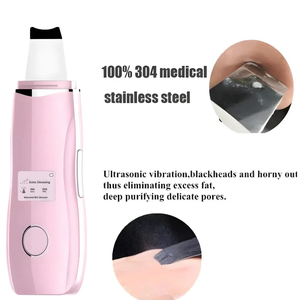 Nettoyant Peau Ultrasonique Peeling pour une Peau Nette