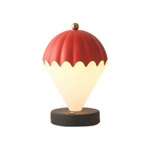 Lampe de table décorative de chevet pour chambre à coucher, en forme de montgolfière lumineuse