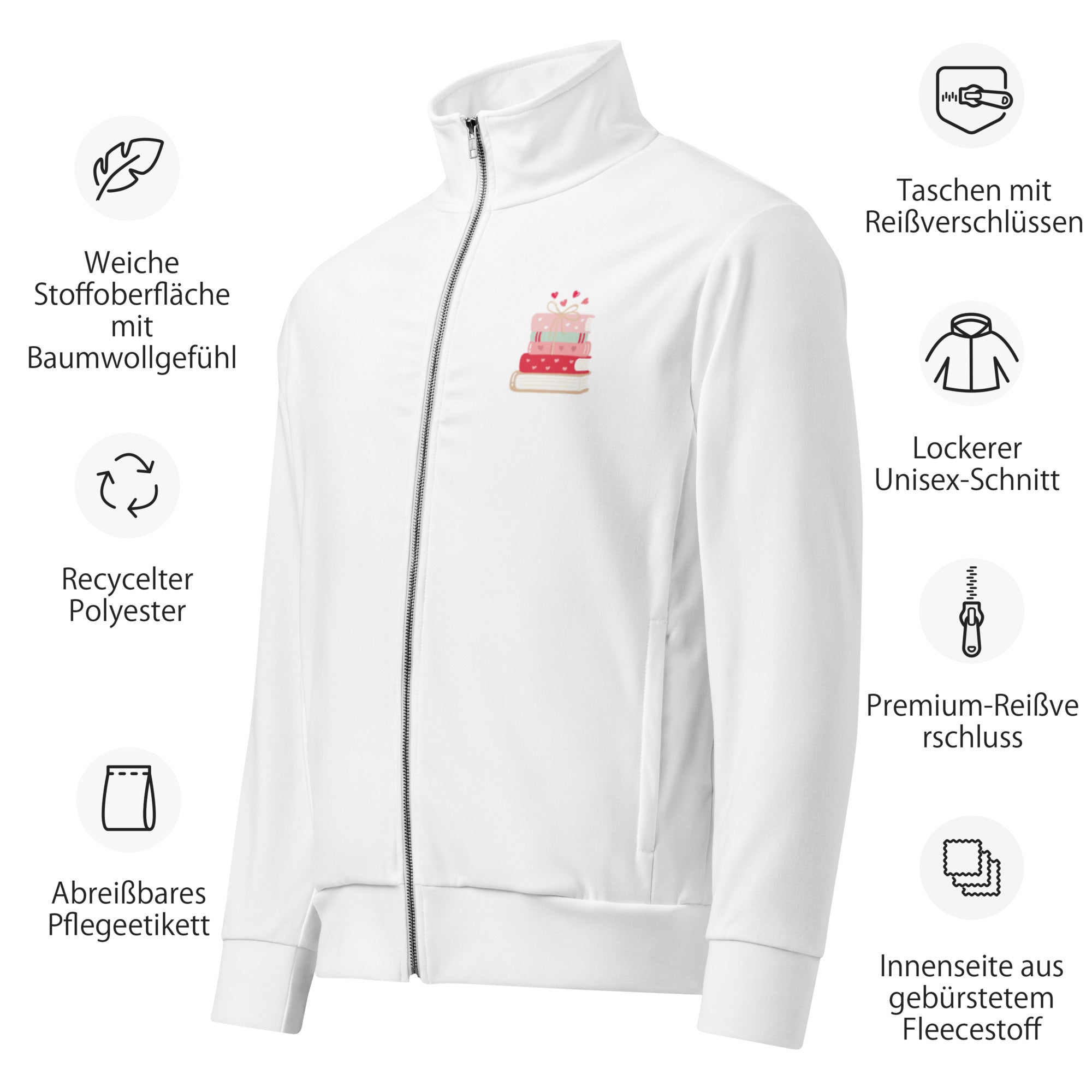 Unisex track jacket