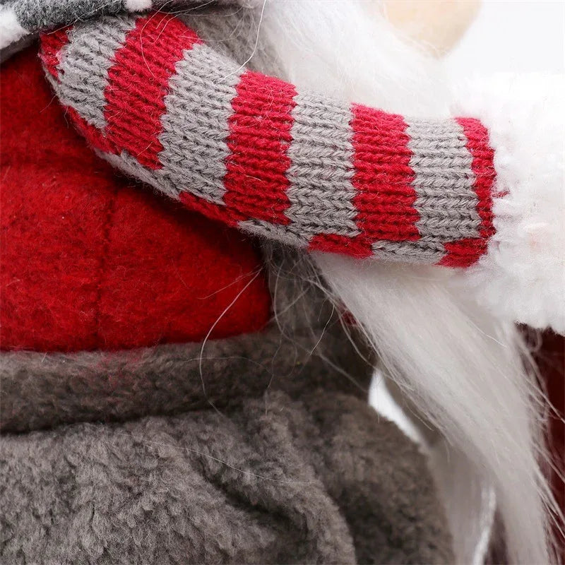 Poupées de Noël sans visage à suspendre décorations ornements