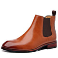 Bottes Chelsea Homme Respirantes à Bout Pointu pour l'Automne