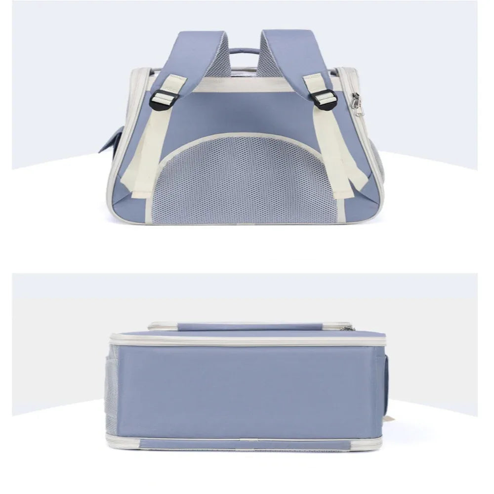 Sac à dos pour animaux de compagnie chien chat, confortable, respirant, ventilé, déperlant et anti-poussière
