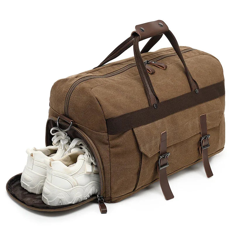 Sac à bandoulière de voyage grande capacité pour homme