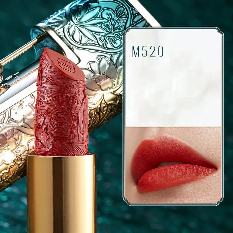 Concentric Lock Lippenstift, geprägtes mattes Finish