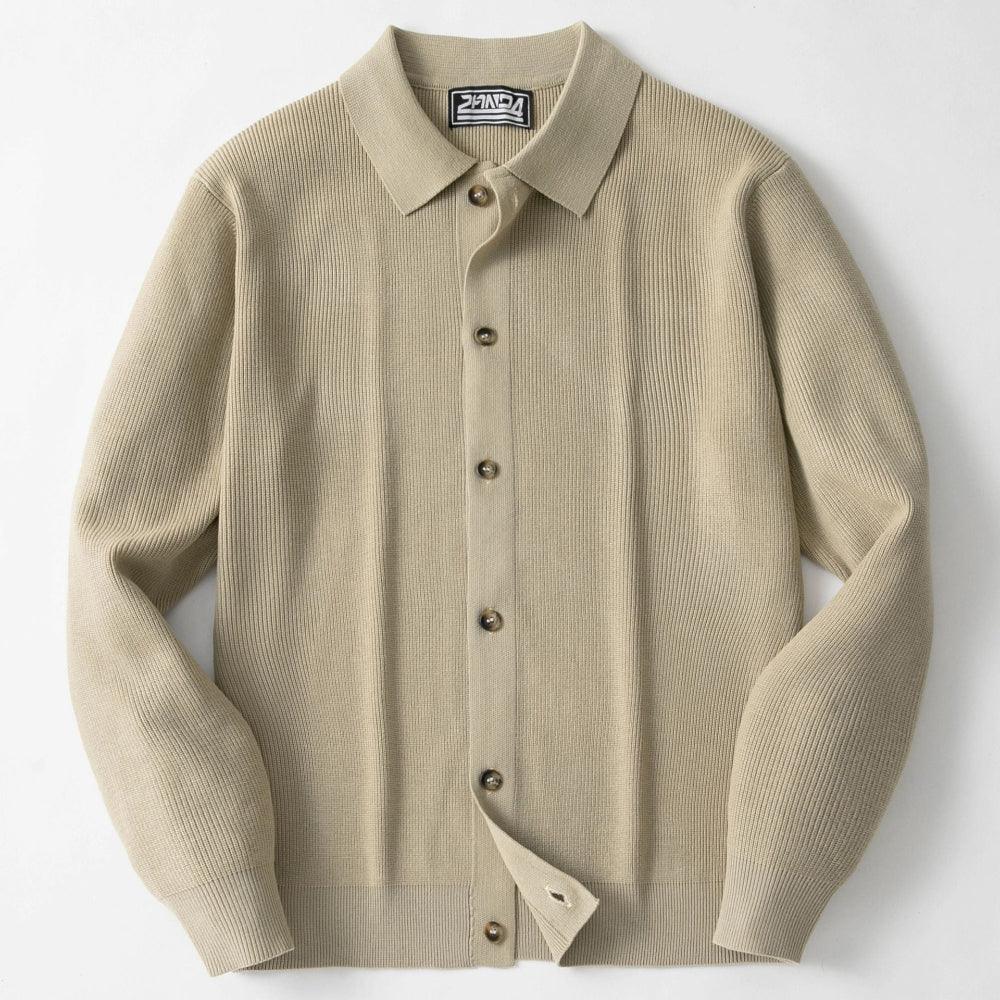 Pull décontracté uni pour homme
