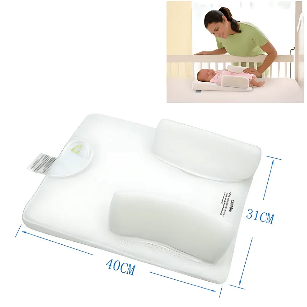 Coussin de couchage pour bébé, oreiller de positionnement pour bébé, matelas anti-retournement pour nourrisson.
