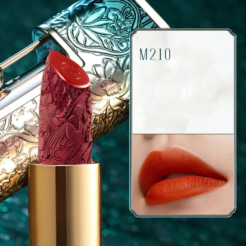 Concentric Lock Lippenstift, geprägtes mattes Finish