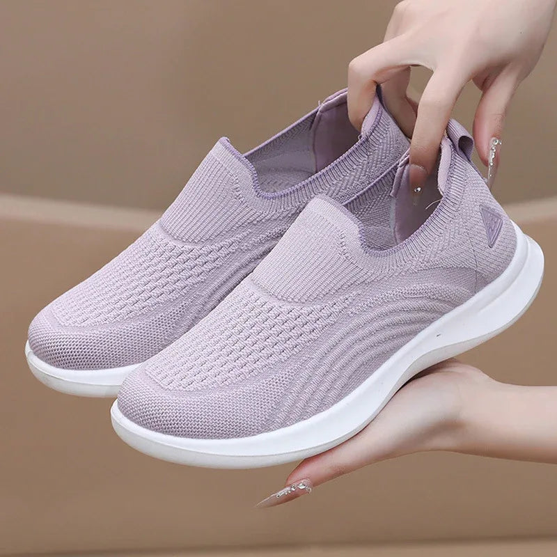 Chaussures pour femmes baskets décontractées, respirantes et à la mode