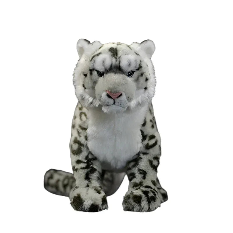 Grande peluche léopard des neiges