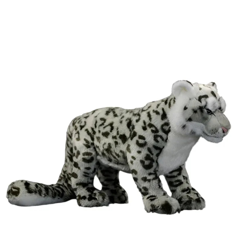 Grande peluche léopard des neiges
