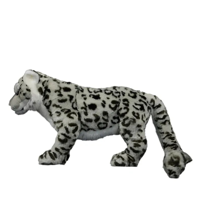 Grande peluche léopard des neiges