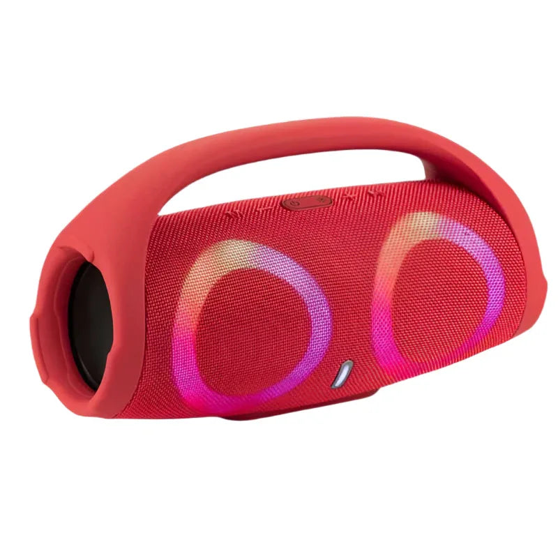 Haut-parleur Bluetooth avec lumières RVB colorées portable et étanche pour l'extérieur