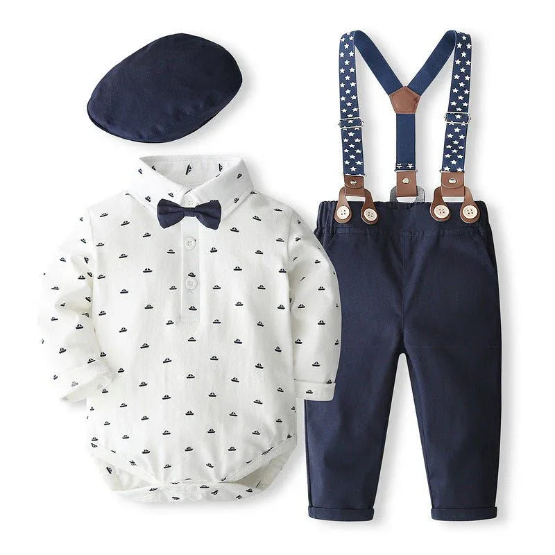 Tenue de gentleman pour garçons de 0 à 24 mois