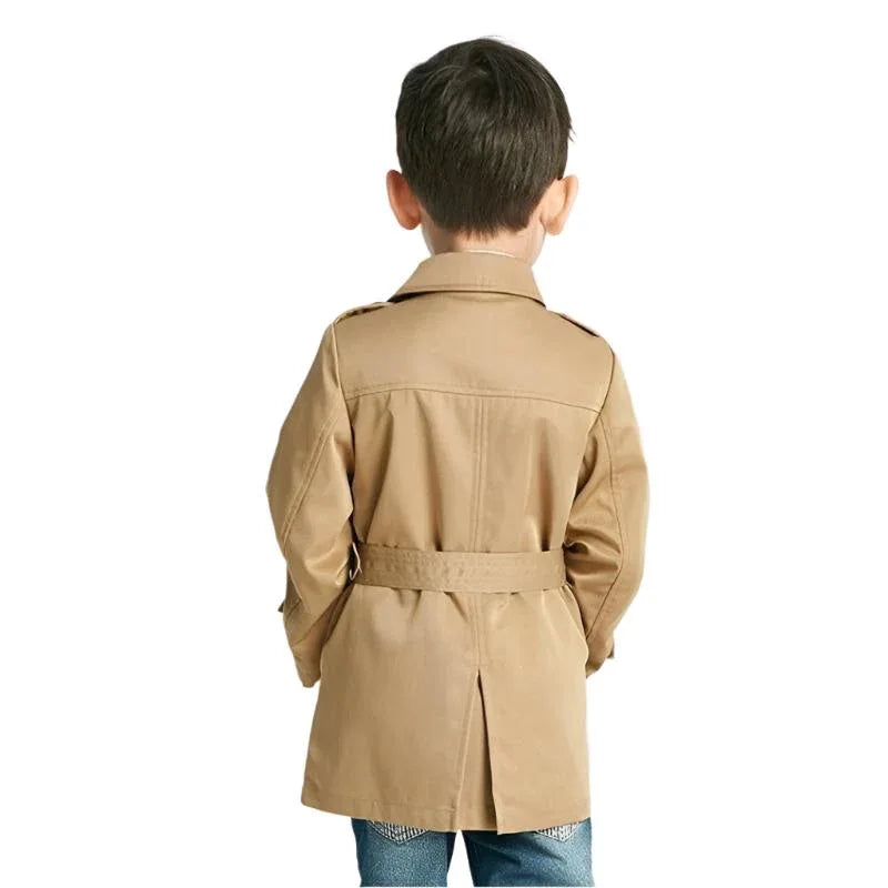 Jungen Trenchcoat mittellang