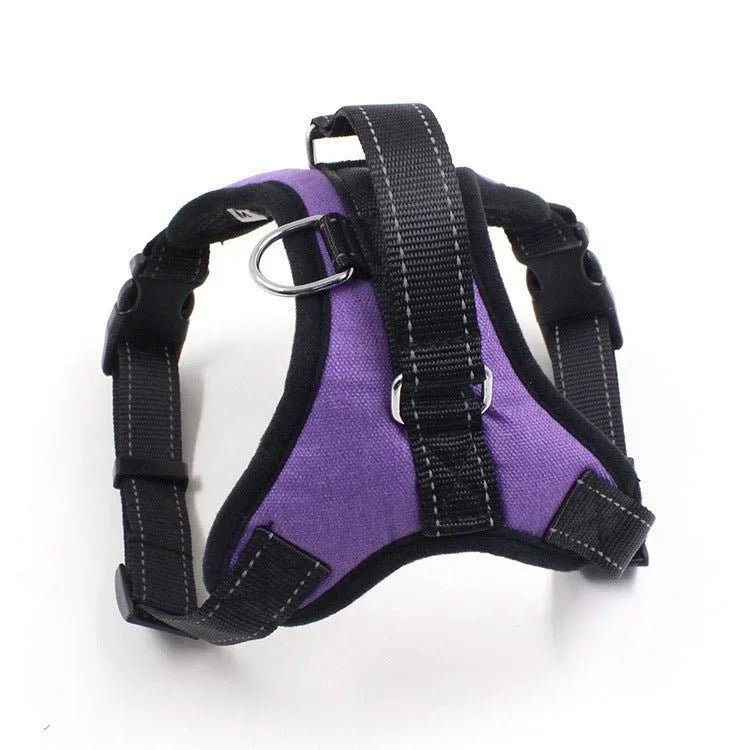 Harnais de poitrine pour chien, respirant et confortable