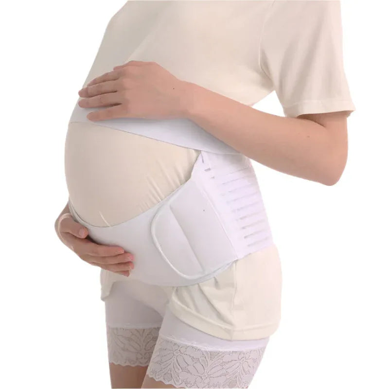 Ceinture de maternité respirante de maintien lombaire à fermeture Velcro
