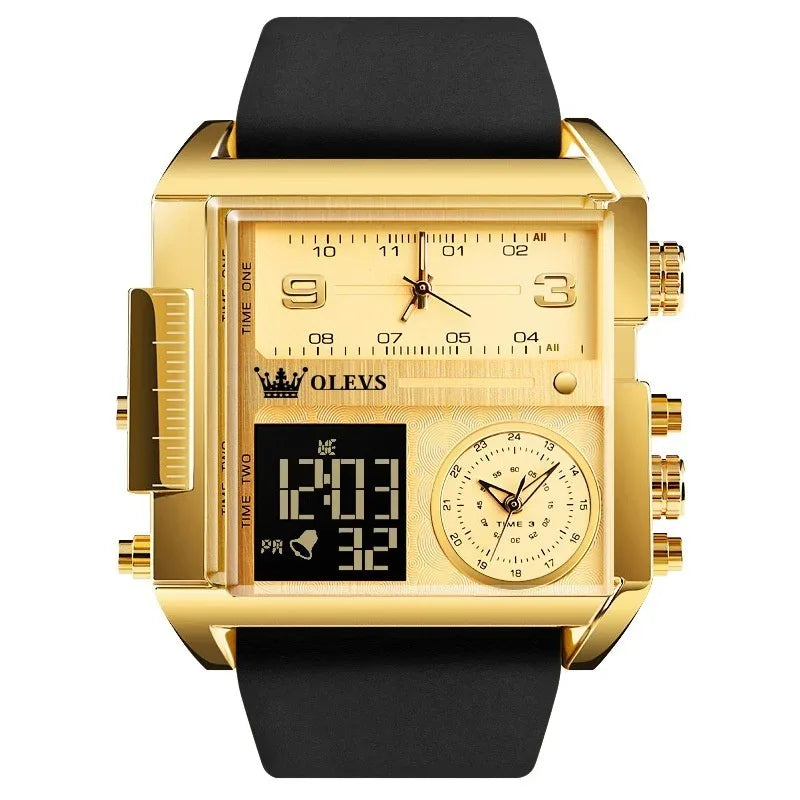 Montre électronique multifonctionnelle à mouvement à quartz pour le sport