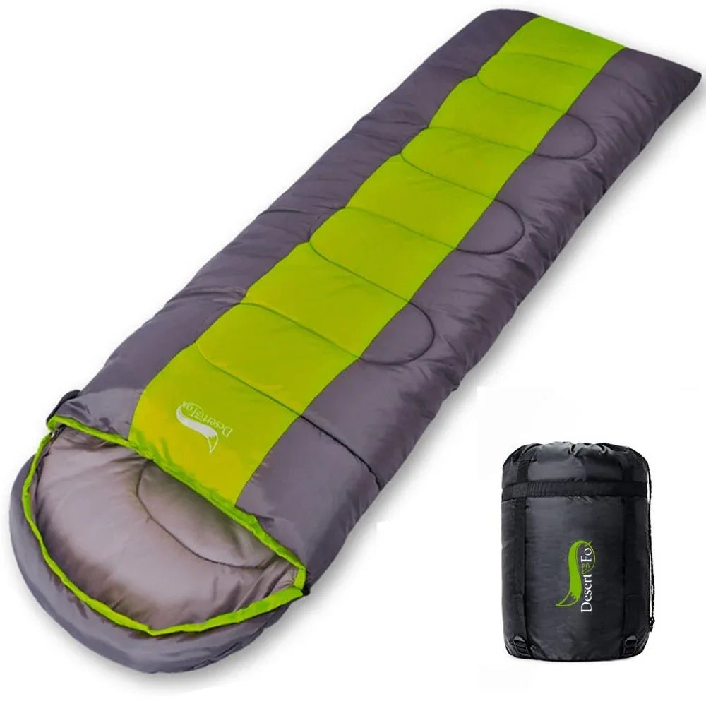 Camping-Schlafsack, leicht, warm & kalt, Decken-Schlafsack für Rucksackreisen, Outdoor, Reisen, Wandern