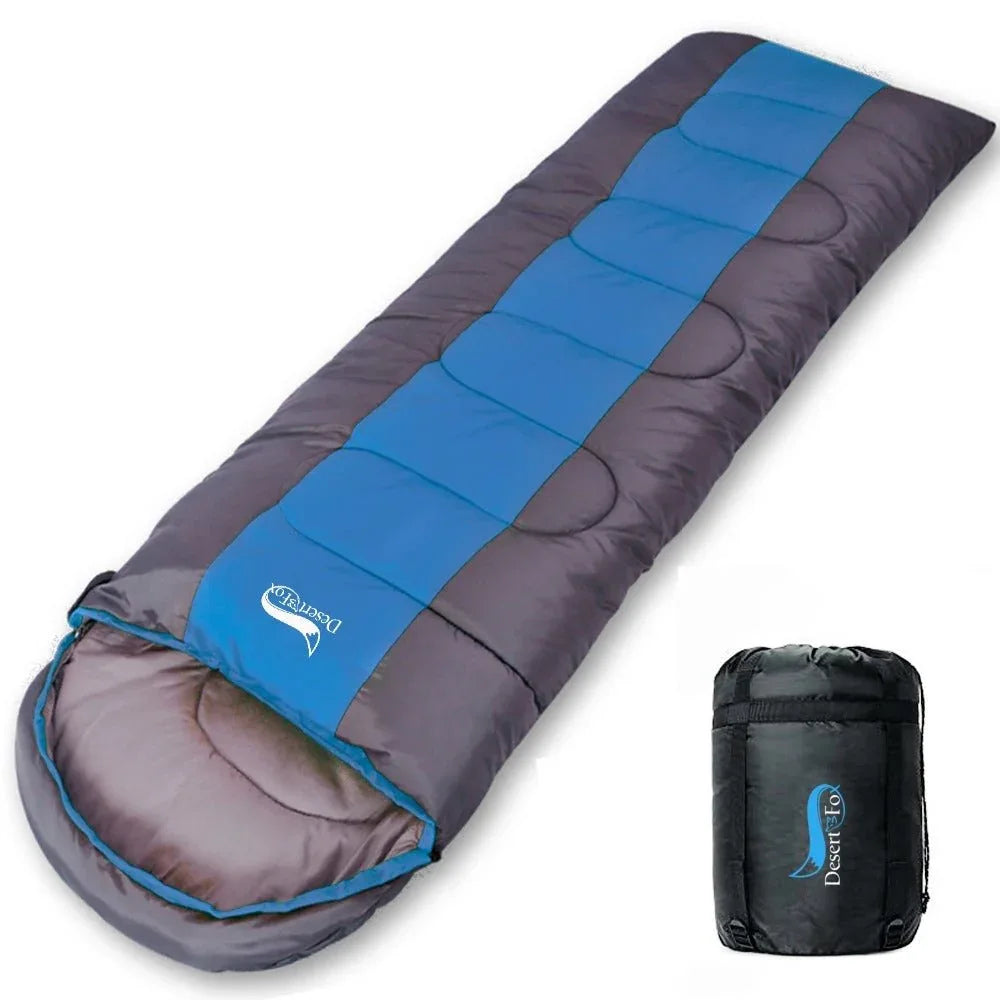 Camping-Schlafsack, leicht, warm & kalt, Decken-Schlafsack für Rucksackreisen, Outdoor, Reisen, Wandern