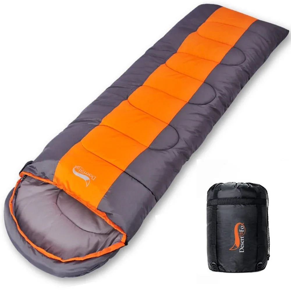 Camping-Schlafsack, leicht, warm & kalt, Decken-Schlafsack für Rucksackreisen, Outdoor, Reisen, Wandern