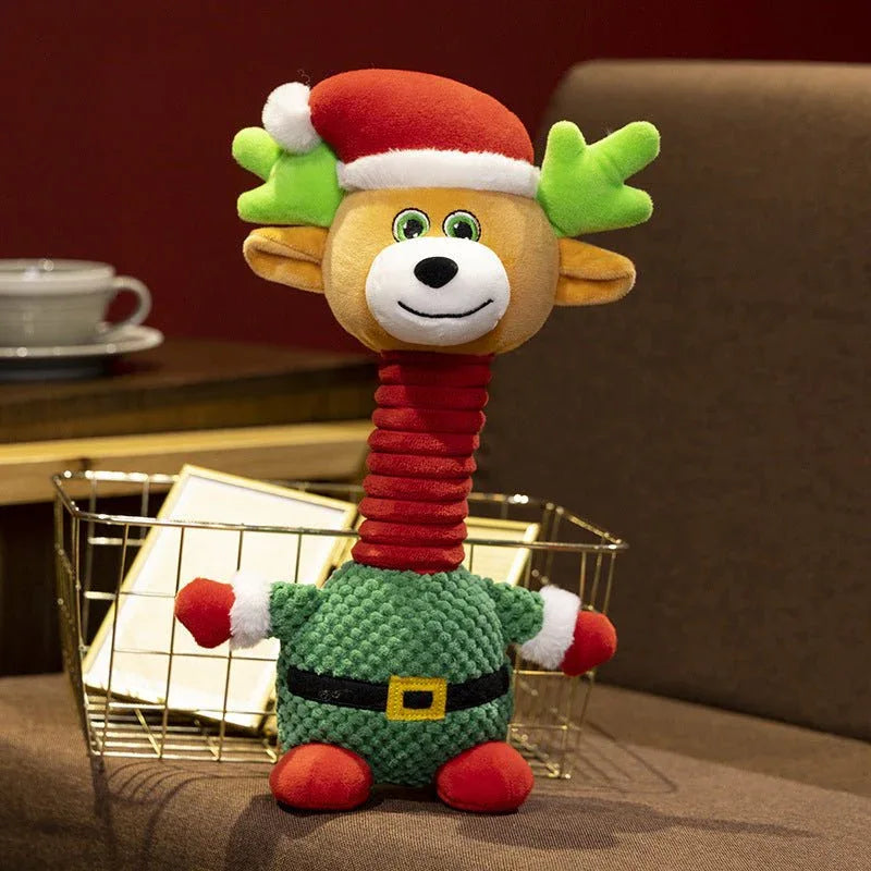 Dessins animés de Noël en peluche