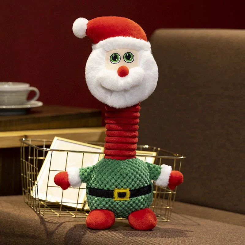 Dessins animés de Noël en peluche