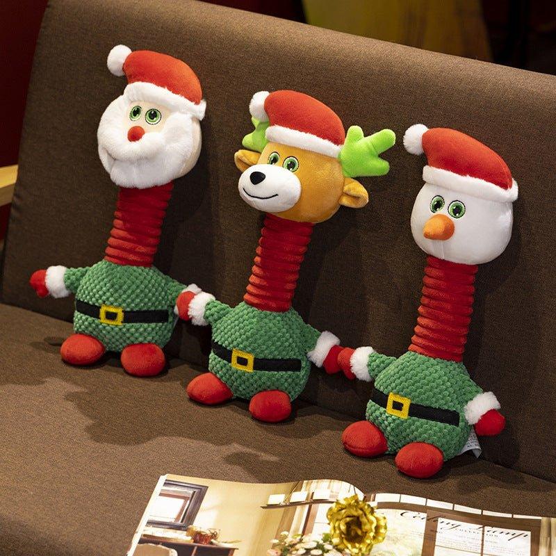 Dessins animés de Noël en peluche