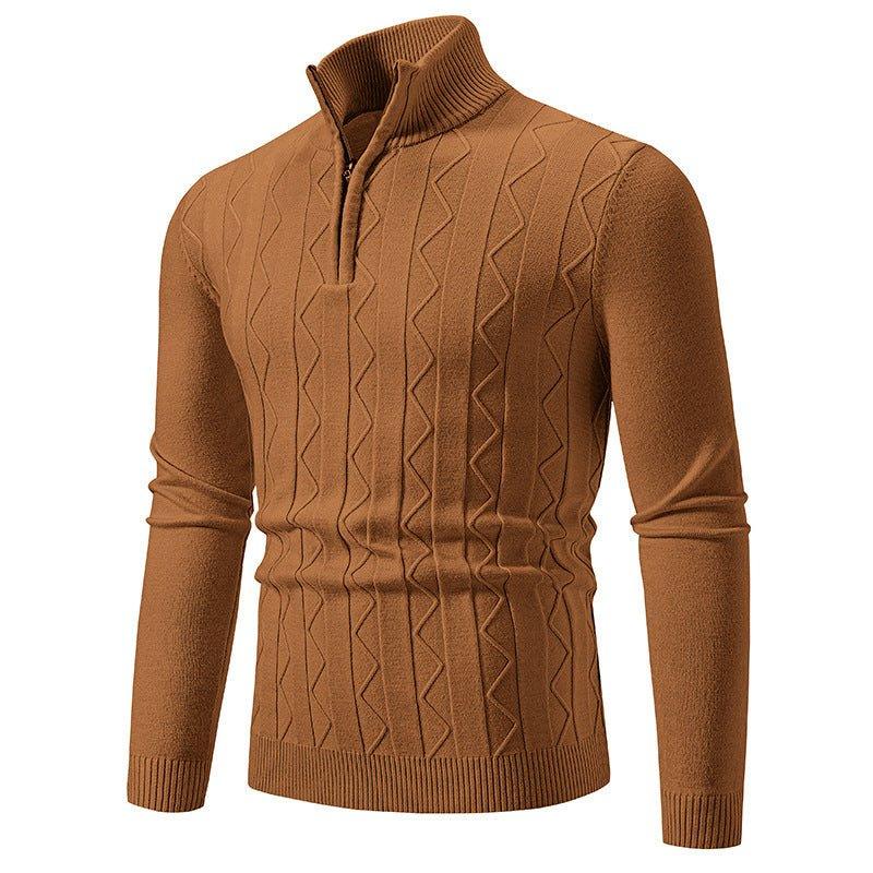 Pull en maille décontracté pour homme automne et hiver