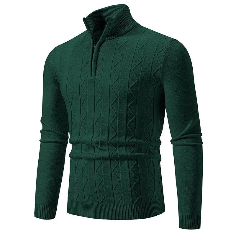 Pull en maille décontracté pour homme automne et hiver