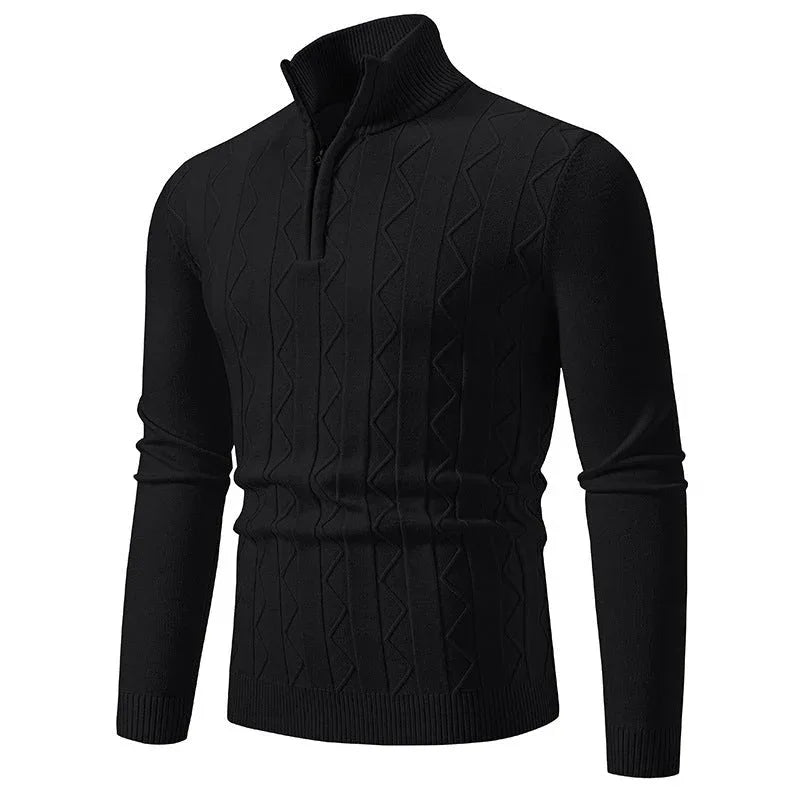 Pull en maille décontracté pour homme automne et hiver
