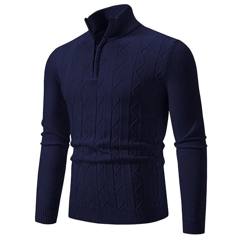 Pull en maille décontracté pour homme automne et hiver