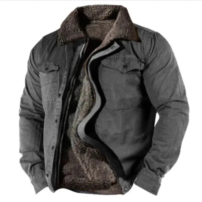 Veste chaude décontractée ample pour homme