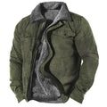 Legere, locker sitzende, warme Herrenjacke