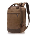 Legerer Unisex Canvas-Computer-Rucksack