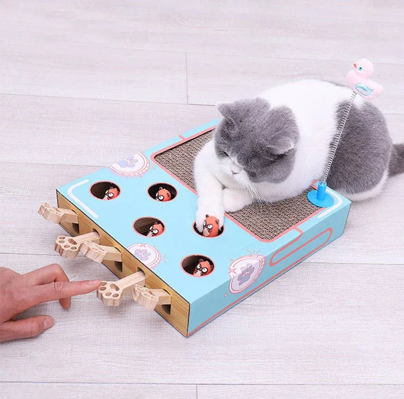 Jouet Teaser pour chat Whack-A-Mole