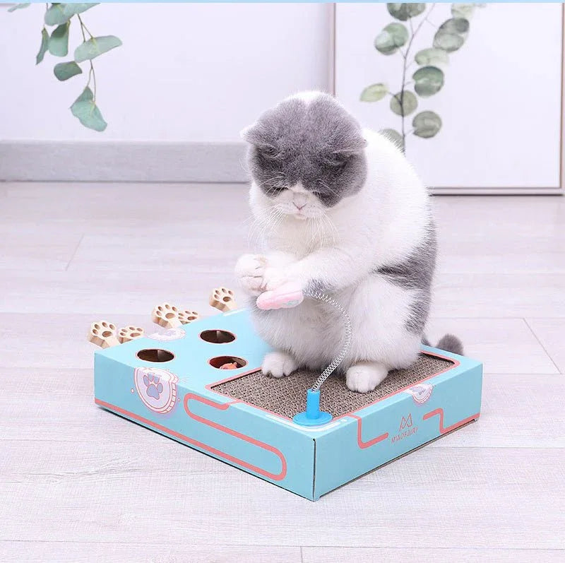 Jouet Teaser pour chat Whack-A-Mole