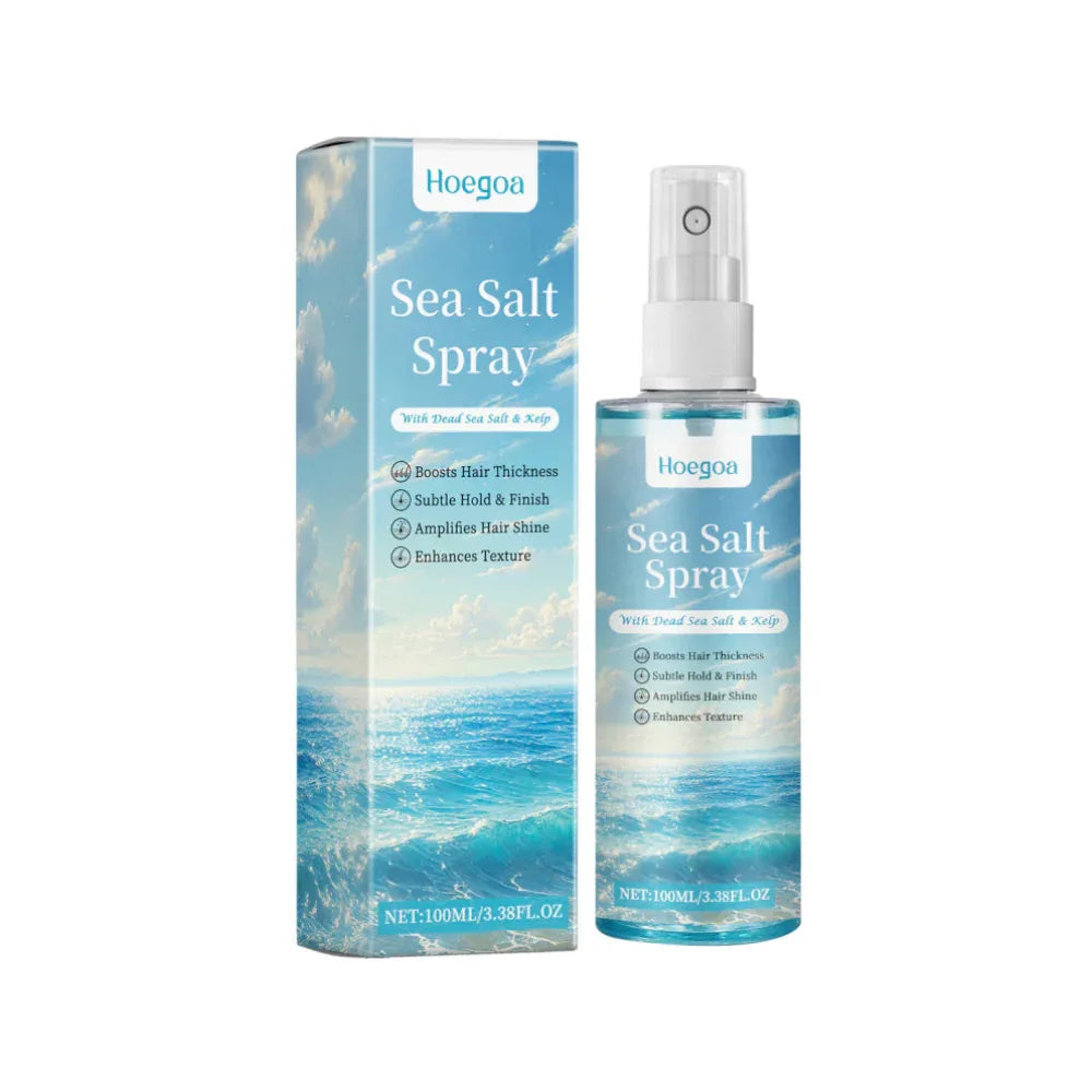 Spray capillaire au sel de mer pour une texture et une épaisseur faciles à coiffer