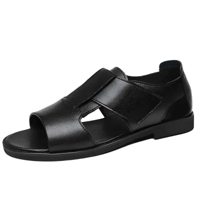 Sandales décontractées respirantes souples de plage pour hommes style romain