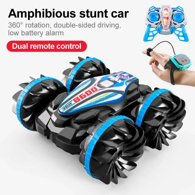 Voitures jouets tout-terrain télécommandées à quatre roues motrices pour enfants