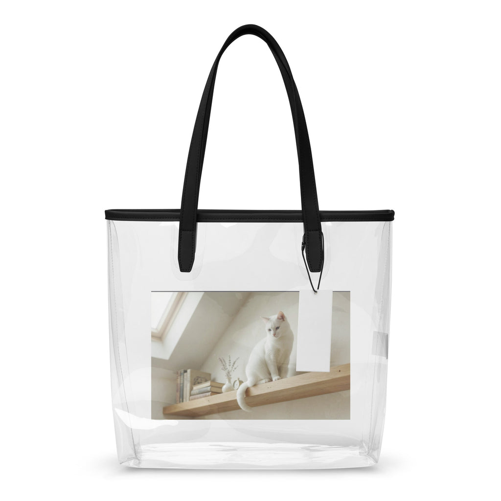 Clear tote bag