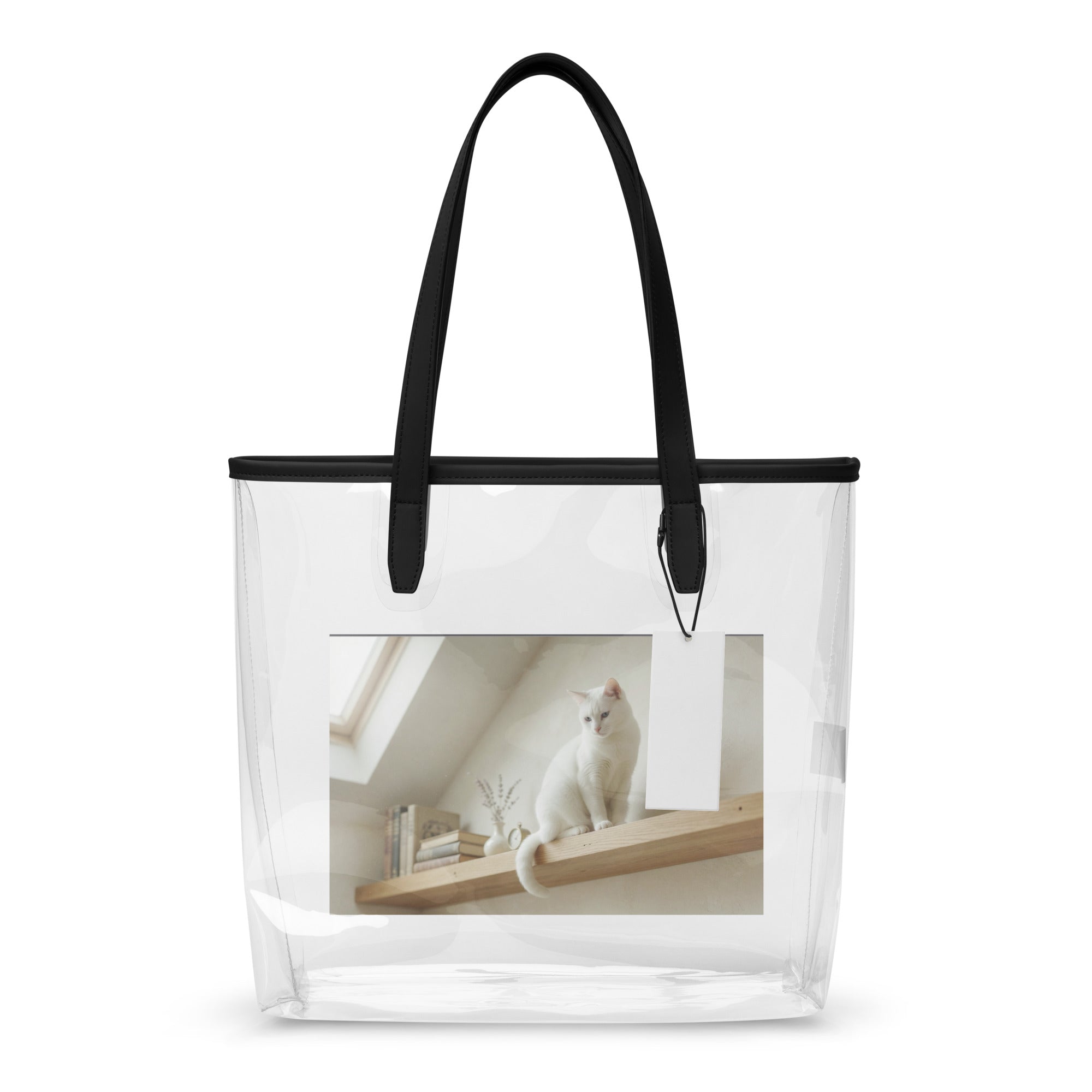 Clear tote bag